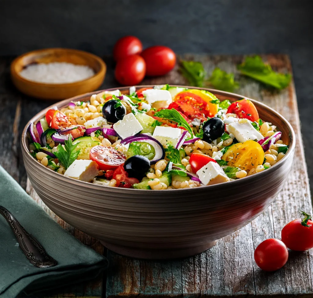 rewe orzo salat