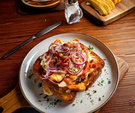 toast flammkuchen