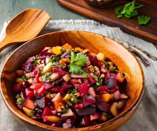 linsensalat mit roter bete rezept