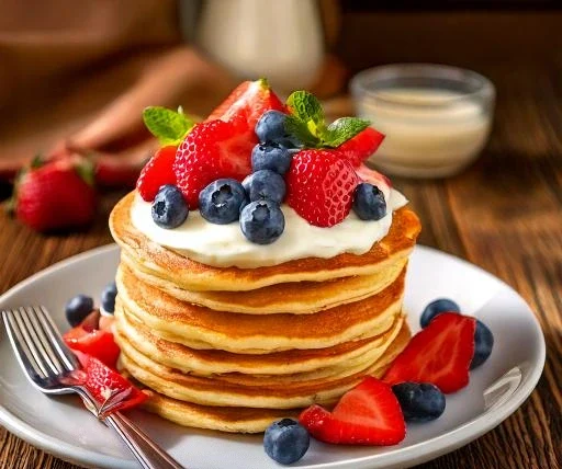 pancakes mit joghurt​