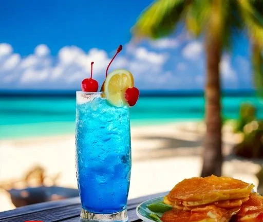 cocktail blue lagoon