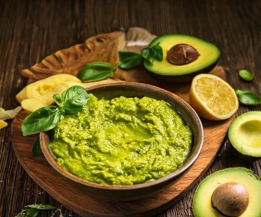 pesto mit avocado