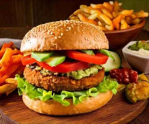 rezept veggie burger​