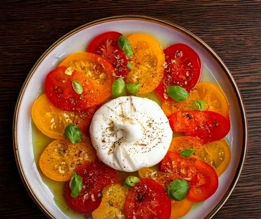 tomate mit burrata​