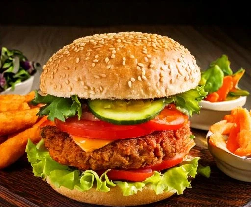 veggie burger​ rezept