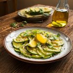 zucchini-carpaccio italienisch
