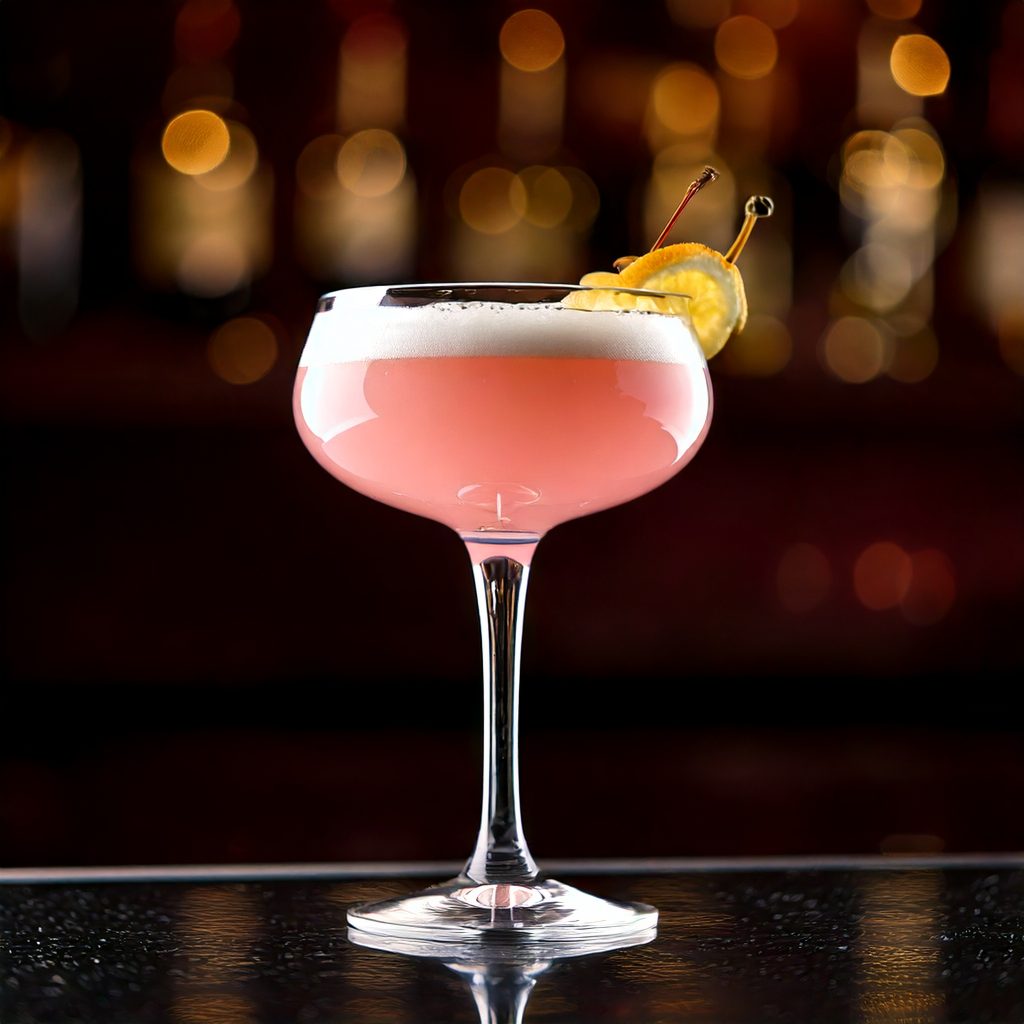pink lady cocktail rezept